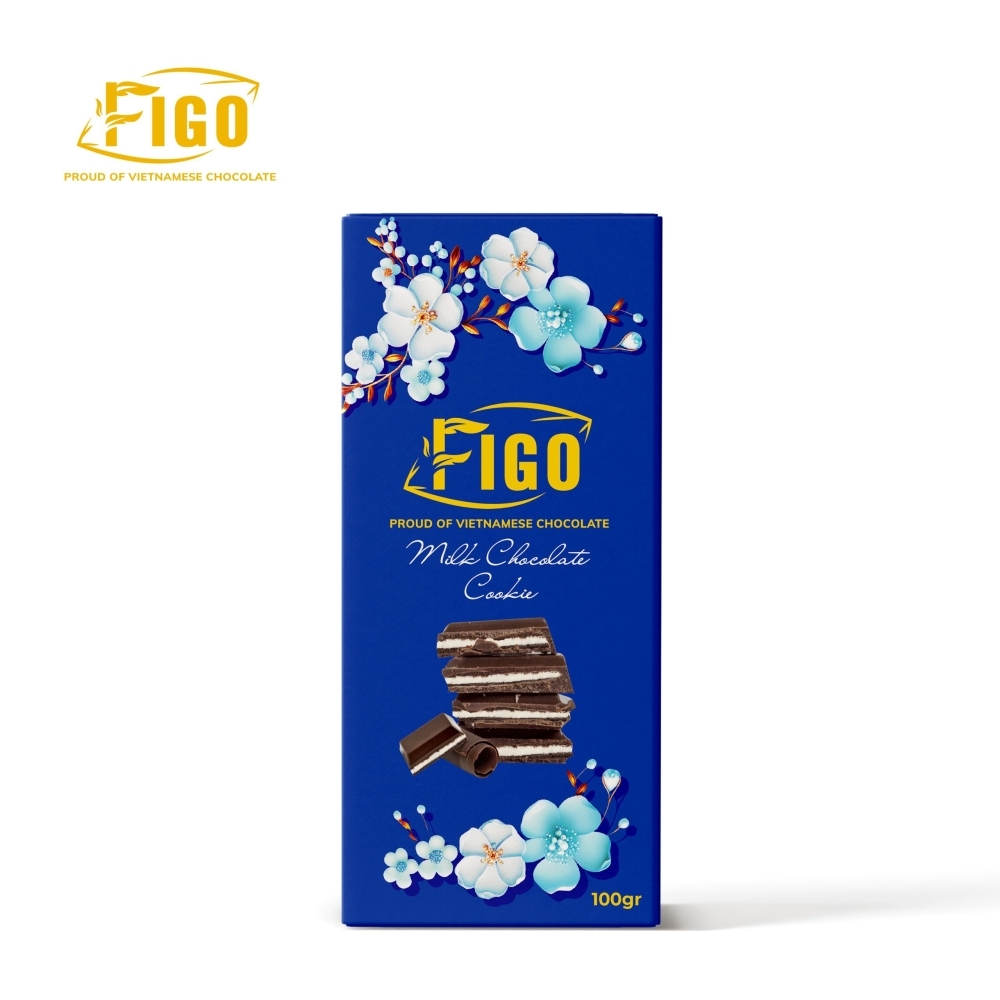 Socola TẾT nhân bánh cookie 100g FIGO