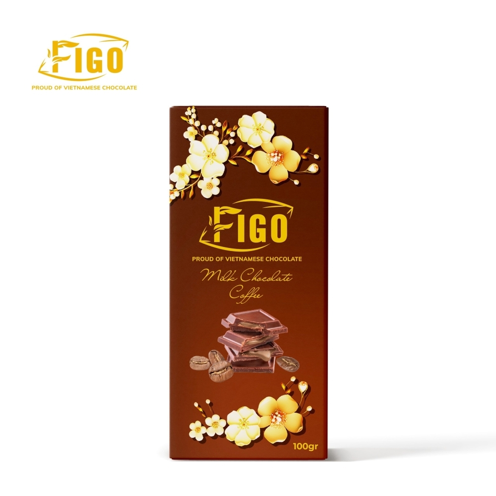 Socola TẾT nhân cà phê 100g FIGO